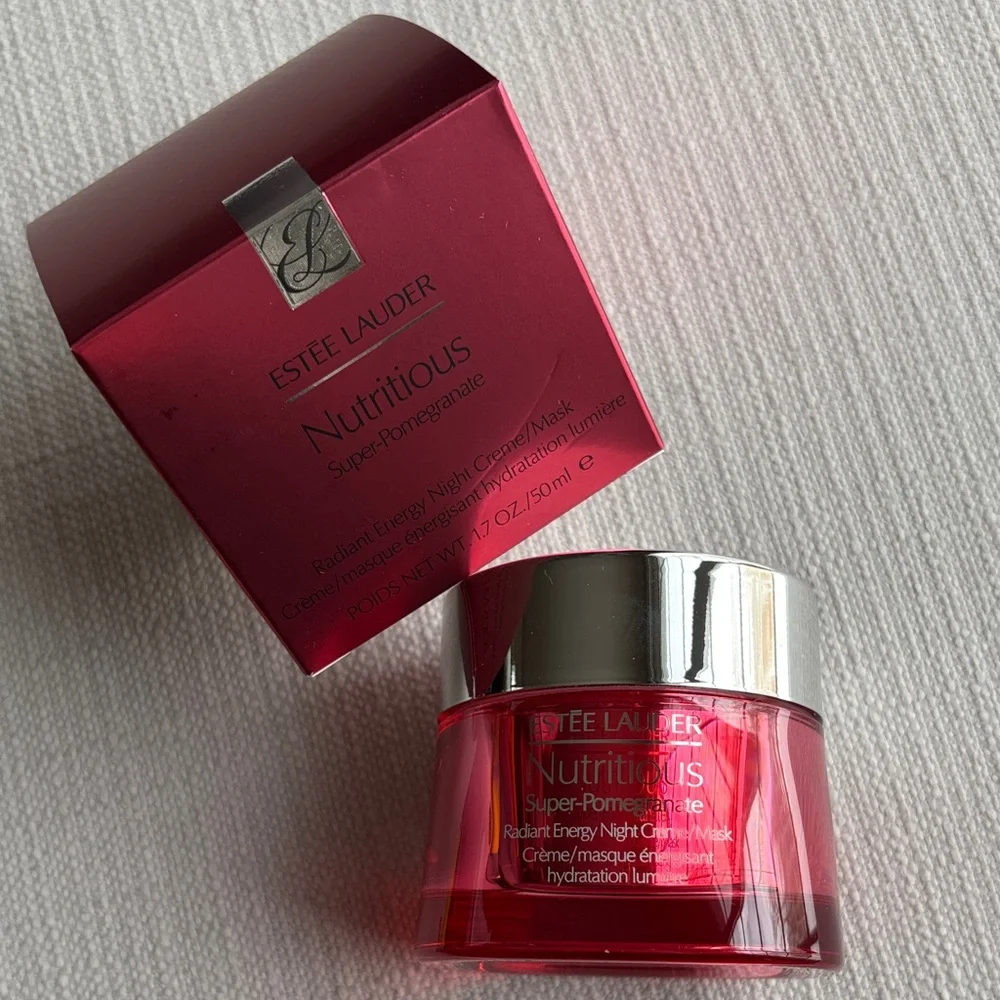 Estee Lauder Nutritious Super-Pomegranate radiant energy Night Creme/mask